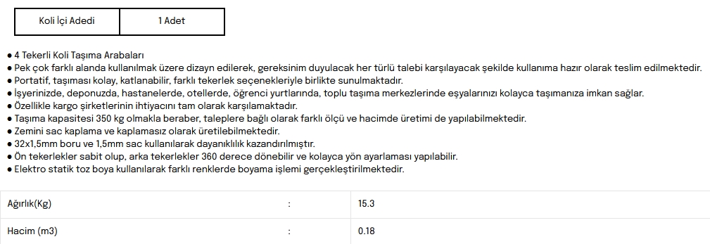 KY- 513 - 4 Tekerlekli Araba