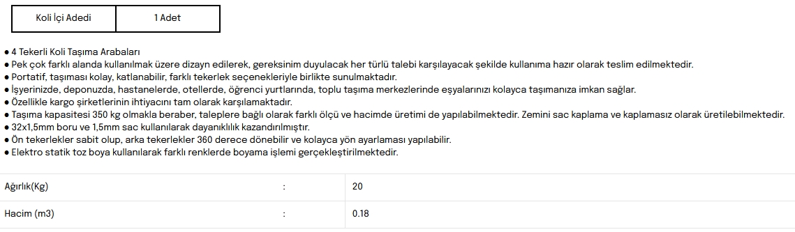 KY-511 - 4 Tekerlek Arabaları