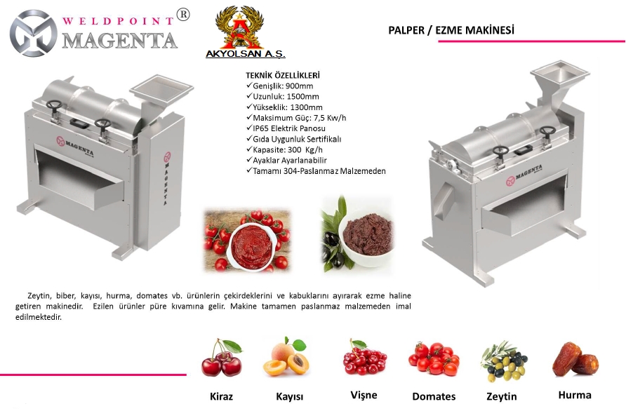 PALPER EZME MAKİNASI