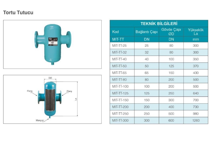 MIT TORTU TUTUCU DN25 DİŞLİ