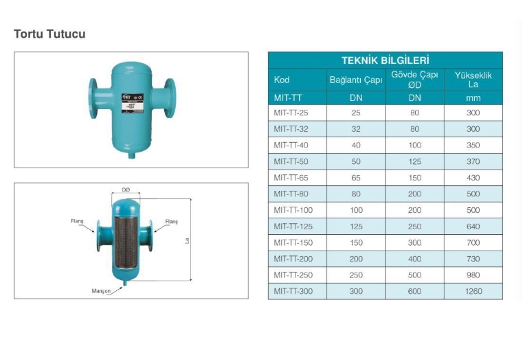 MIT TORTU TUTUCU DN40 DİŞLİ