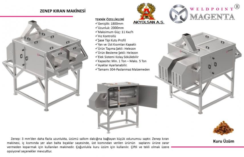 KURU İNCİR-KAYISI-HURMA-ÜZÜM-DOMATES-ERİK MAKİNALARI