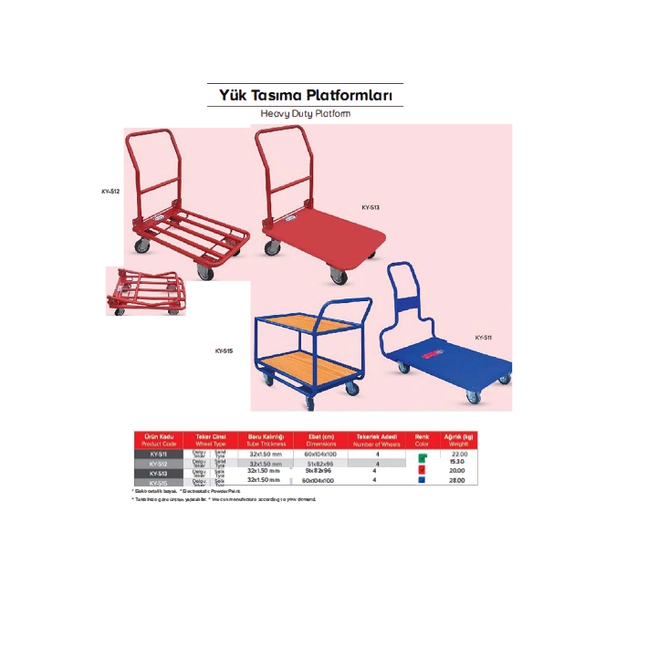 KY-511 - 4 Tekerlek Arabaları